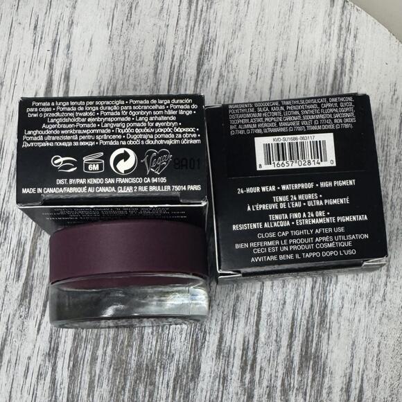 Bundle of 2 Kat Von D KVD Beauty Super Brow Pomade AUBERGINE - ORIGINAL Formula - Picture 3 of 3